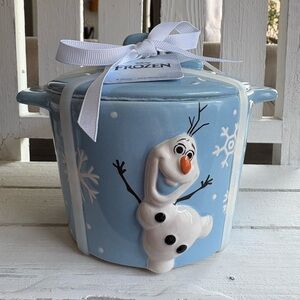 Disney Frozen Olaf Blue Holiday Ramekin